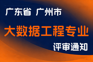 2024年度广州市工程系列大数据工程专业高级职称评审委员会认定工作通知-全国职称政策库
