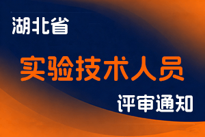 湖北省教育厅职改办关于开展2023年度实验技术人员专业技术职务任职资格申报工作的通知-全国职称政策库