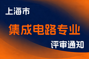 关于开展2025年度上海市工程系列集成电路专业高级职称评审工作的通知（浦东新区）-全国职称政策库