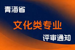 青海省文化和旅游厅关于开展2025年度全省文化类专业职称评审工作的通知-全国职称政策库