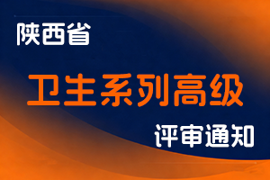 陕西省人力资源和社会保障厅 陕西省卫生健康委员会 关于开展2025年度全省卫生系列高级职称评审工作的通知-全国职称政策库