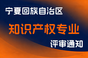宁夏回族自治区知识产权局关于做好2025年自治区知识产权专业高级职称评审工作的通知-全国职称政策库