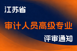 江苏省审计厅关于做好2025年度审计人员高级专业技术资格评审申报工作的通知-全国职称政策库