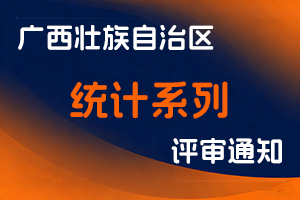 广西壮族自治区统计局关于做好2025年度广西统计系列职称评审有关工作的通知-全国职称政策库