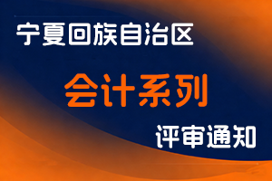 宁夏回族自治区财政厅关于做好2025年全区会计系列高级职称评审工作的通知-全国职称政策库